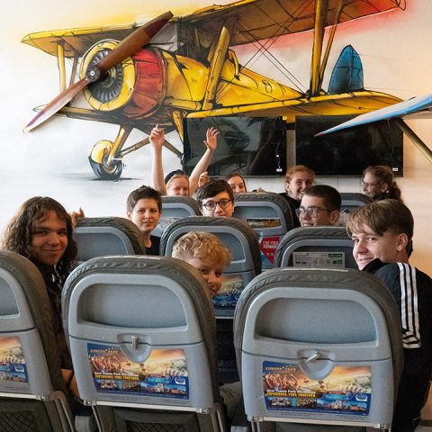Aerolinum Flugmuseum Führung fuer Kinder